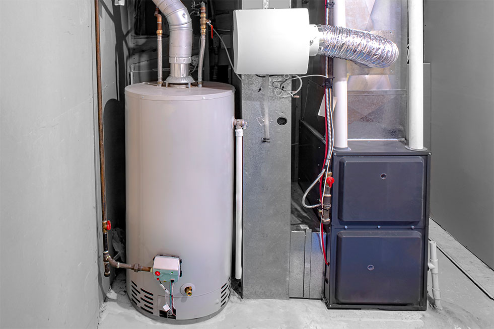 installed heating system